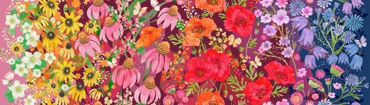 1/2 Yard - Superbloom - Jewel - Robin Pickens - Moda - Fabric Yardage - 48780 12