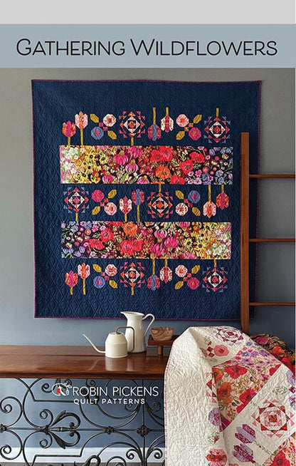 Gathering Wildflowers Quilt Pattern - Robin Pickens - Moda - RPQP-GW161