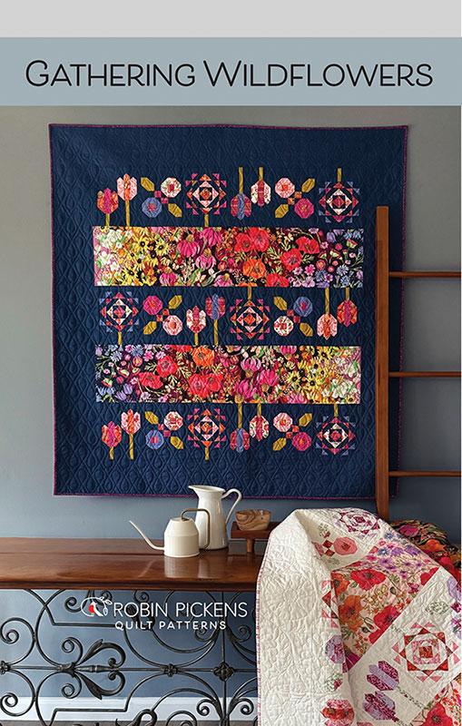 Gathering Wildflowers Quilt Pattern - Robin Pickens - Moda - RPQP-GW161