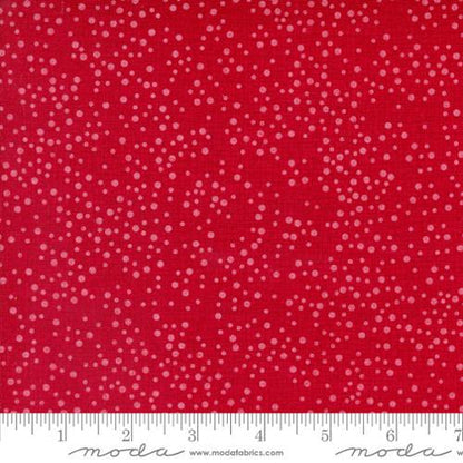 1/2 Yard - Dotty Thatched - Crimson - Robin Pickens - Moda - Fabric Yardage - 48715 43