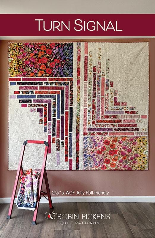 Turn Signal Quilt Pattern - Robin Pickens - Moda - RPQP-TS164