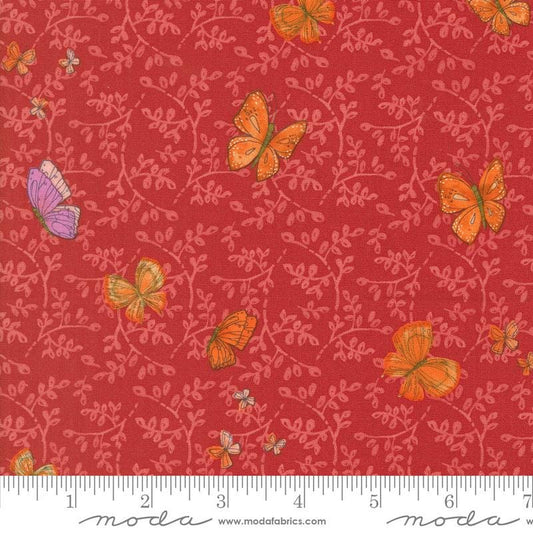 1/2 Yard - Superbloom - Geranium - Robin Pickens - Moda - Fabric Yardage - 48784 23