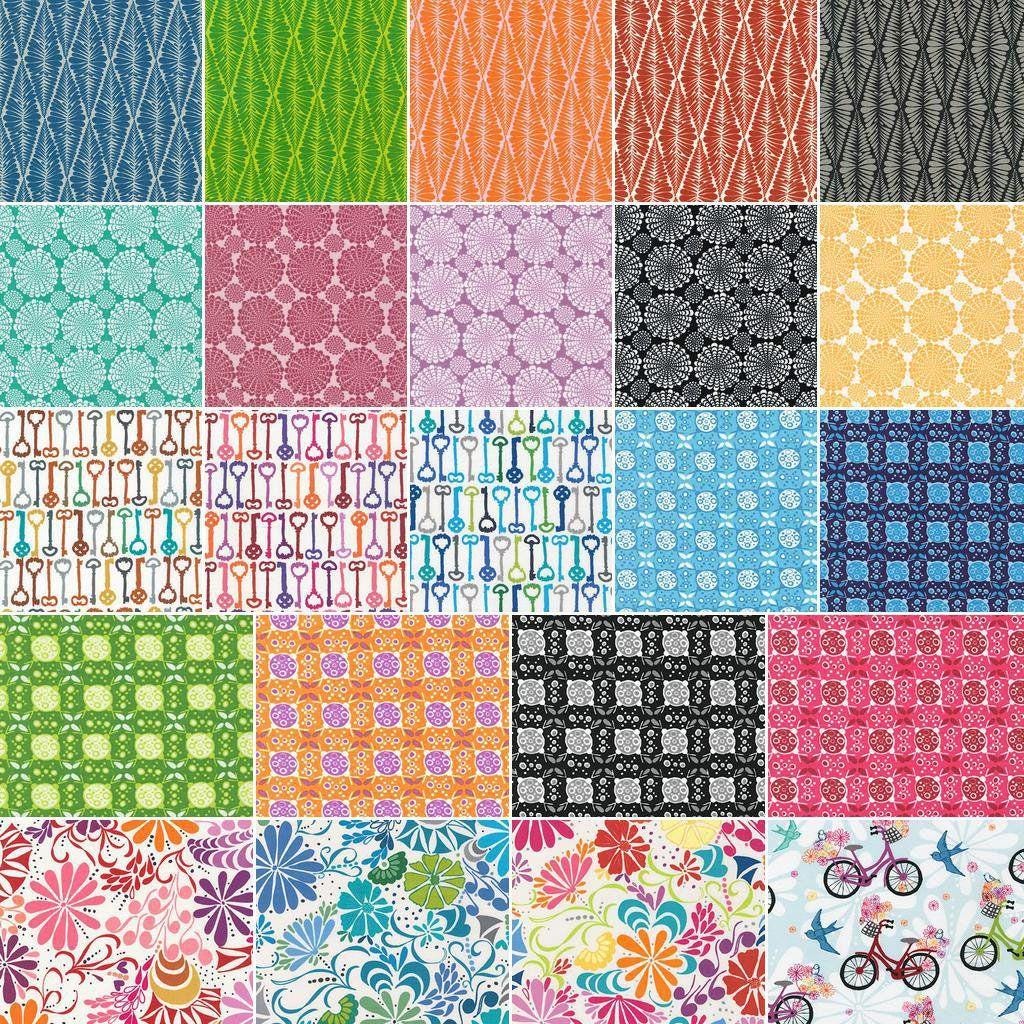 SALE!! 1/2 Yard - Ashton Road -  - Grass - Valori Wells - Robert Kaufman Fabrics - Fabric Yardage