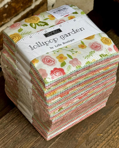 Lollipop Garden - Lella Boutique - Moda - 42 Pieces - Charm Pack - 5080PP - RARE