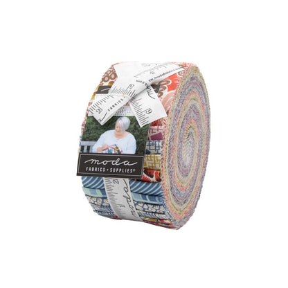 Winkipop - Jen Kingwell - Moda - 40 Pieces - Jelly Roll - 18190JR