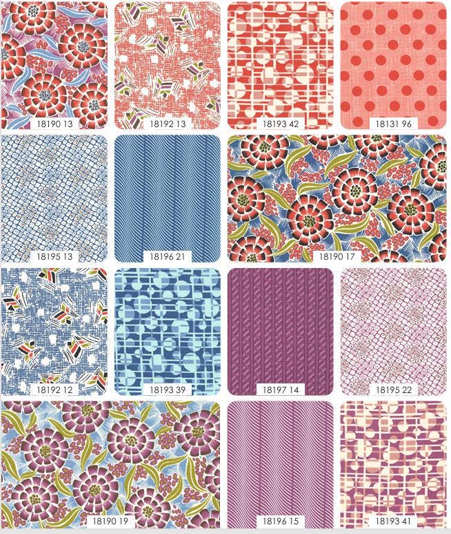 Winkipop - Jen Kingwell - Moda - 40 Pieces - Jelly Roll - 18190JR