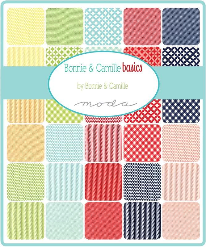 Bonnie & Camille Basics - Moda - 40 Pieces - Fat Quarter Bundle - 55023AB