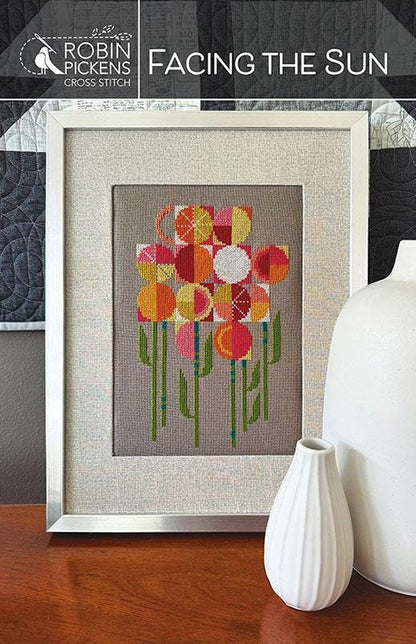 Facing the Sun Cross Stitch Pattern - Robin Pickens - Moda - RPCSP FTS419