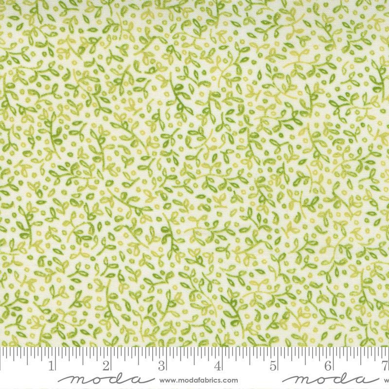 SALE!! 1/2 Yard - Carolina Lilies - Cream Grass - Robin Pickens - Moda - Fabric Yardage - 48704 11