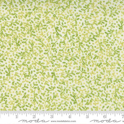 SALE!! 1/2 Yard - Carolina Lilies - Cream Grass - Robin Pickens - Moda - Fabric Yardage - 48704 11