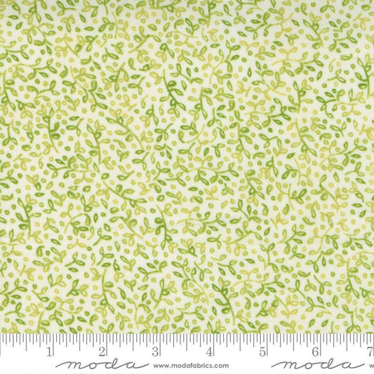 SALE!! 1/2 Yard - Carolina Lilies - Cream Grass - Robin Pickens - Moda - Fabric Yardage - 48704 11