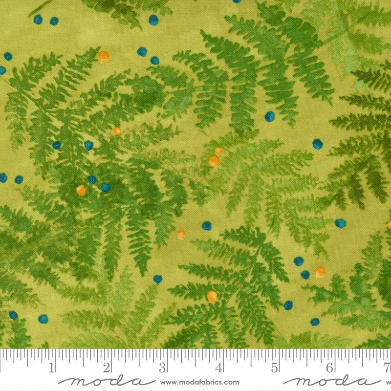 SALE!! 1/2 Yard - Carolina Lilies - Grass - Robin Pickens - Moda - Fabric Yardage - 48702 17