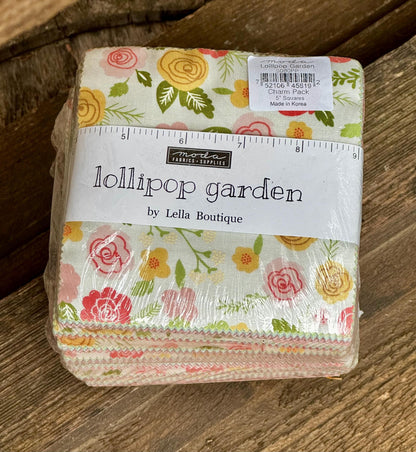 Lollipop Garden - Lella Boutique - Moda - 42 Pieces - Charm Pack - 5080PP - RARE