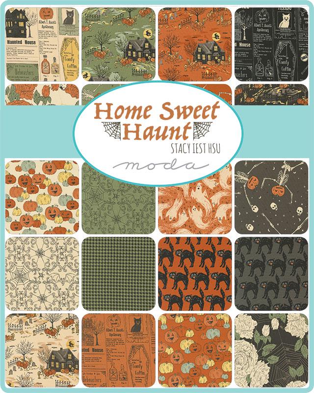 1/2 Yard - Home Sweet Haunt - Rust - Stacy Iest Hsu - Moda - Fabric Yardage - 20913 13