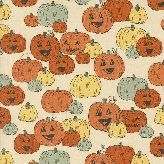1/2 Yard - Home Sweet Haunt - Bone - Stacy Iest Hsu - Moda - Fabric Yardage - 20916 11