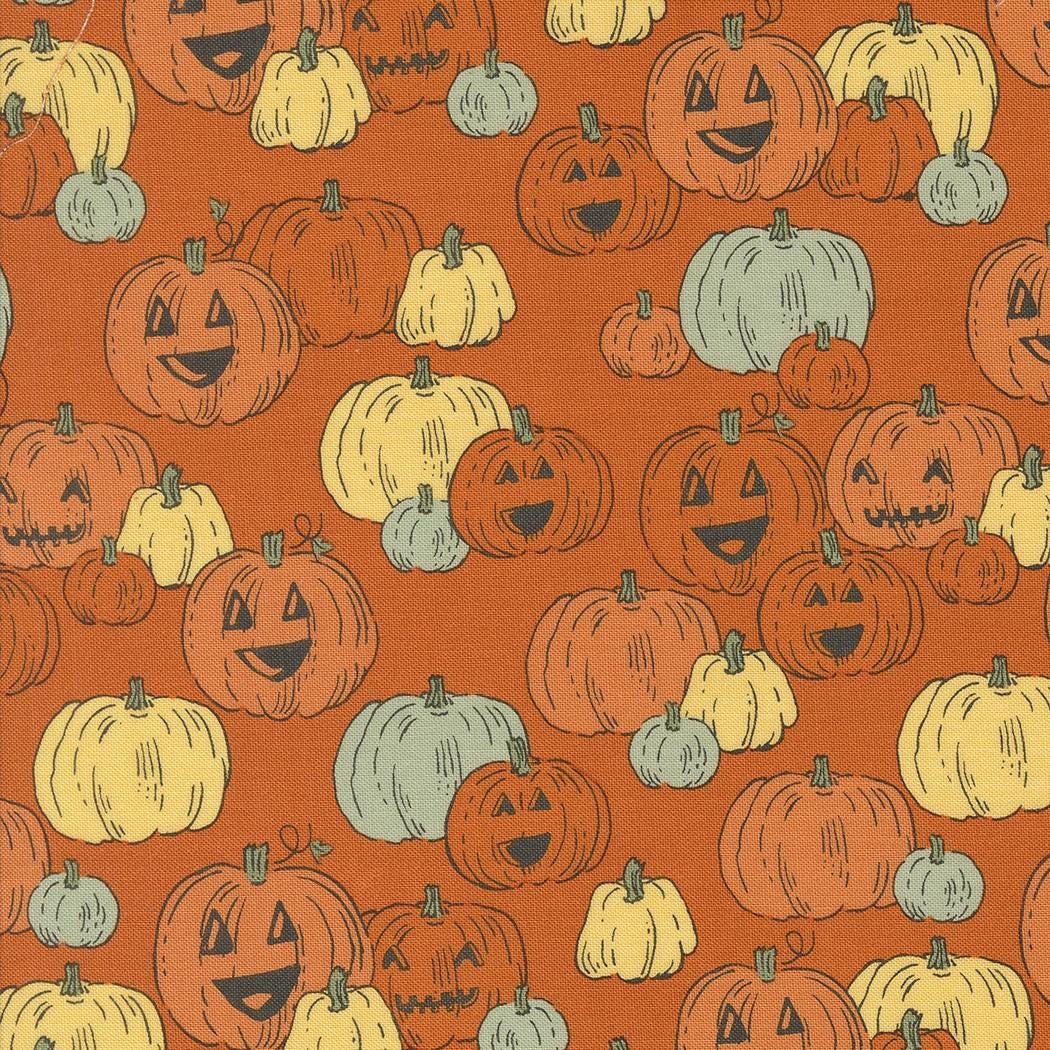 1/2 Yard - Home Sweet Haunt - Rust - Stacy Iest Hsu - Moda - Fabric Yardage - 20916 13