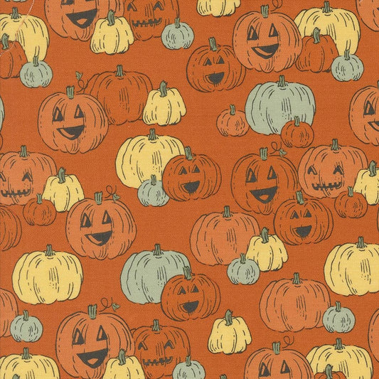 1/2 Yard - Home Sweet Haunt - Rust - Stacy Iest Hsu - Moda - Fabric Yardage - 20916 13