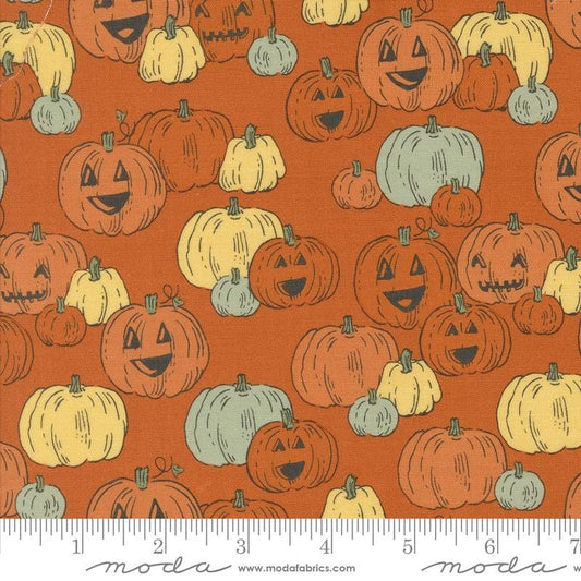 1/2 Yard - Home Sweet Haunt - Rust - Stacy Iest Hsu - Moda - Fabric Yardage - 20916 13