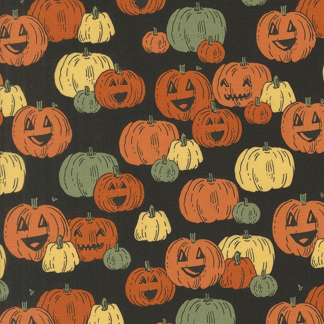 1/2 Yard - Home Sweet Haunt - Midnight - Stacy Iest Hsu - Moda - Fabric Yardage - 20916 17