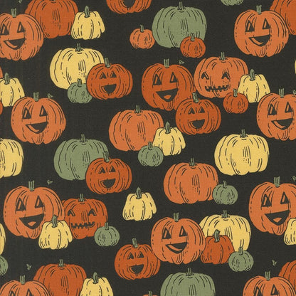 1/2 Yard - Home Sweet Haunt - Midnight - Stacy Iest Hsu - Moda - Fabric Yardage - 20916 17