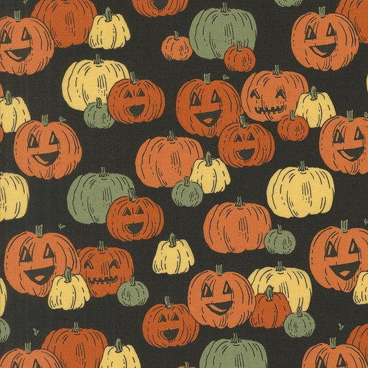 1/2 Yard - Home Sweet Haunt - Midnight - Stacy Iest Hsu - Moda - Fabric Yardage - 20916 17