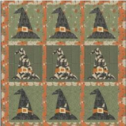 Hester's Hat APPLIQUE Quilt Pattern - Everyday Stitches - Moda - ES 408HEH