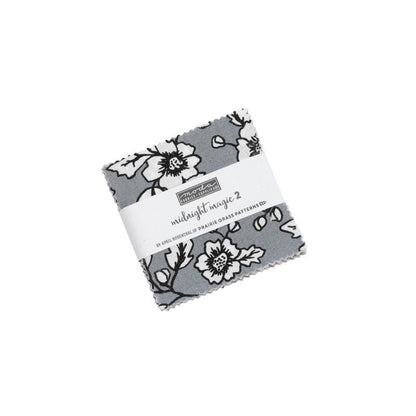 Midnight Magic 2 - April Rosenthal - Prairie Grass Patterns - Moda - 42 Pieces - Mini Charm Pack - 24100MC