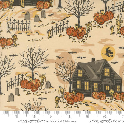 1/2 Yard - Home Sweet Haunt - Bone - Stacy Iest Hsu - Moda - Fabric Yardage - 20912 11