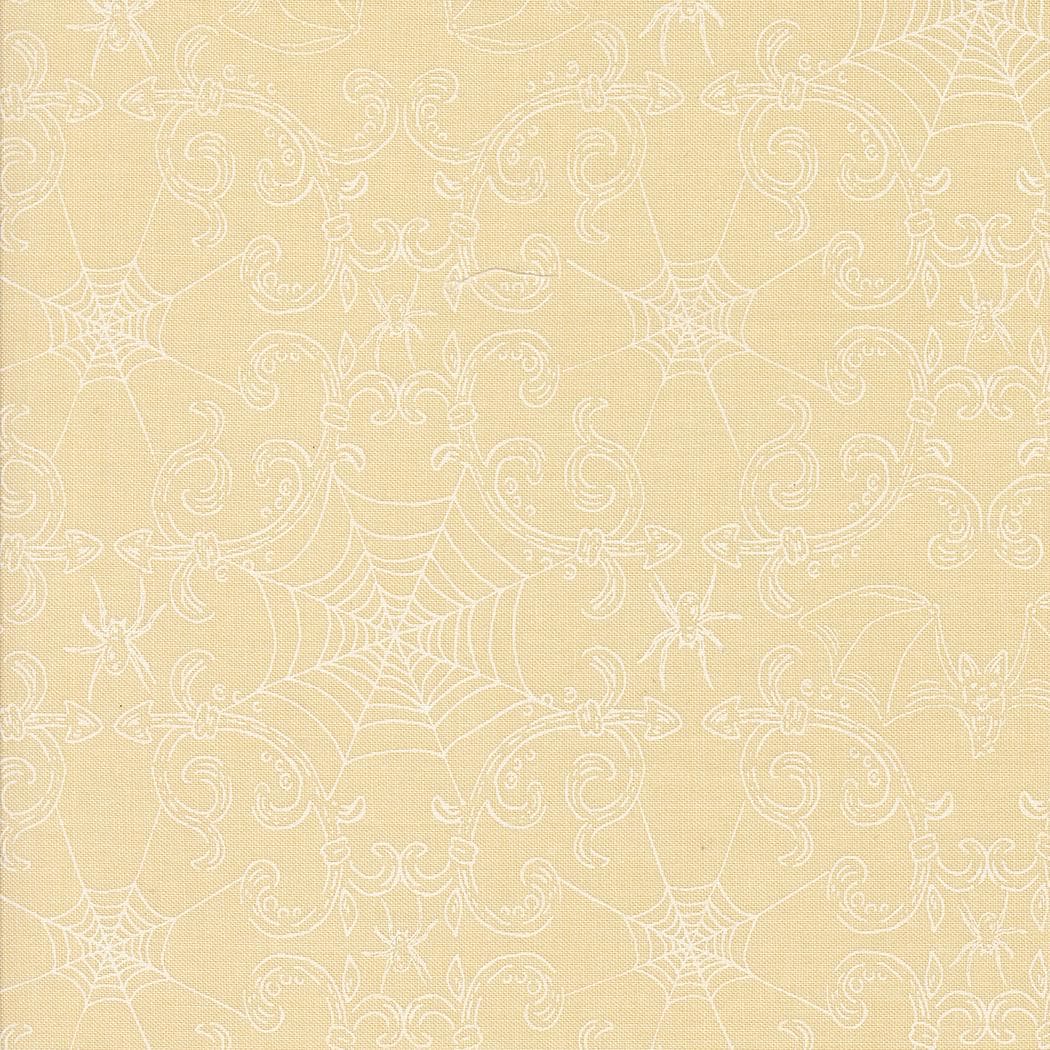 1/2 Yard - Home Sweet Haunt - Bone White - Stacy Iest Hsu - Moda - Fabric Yardage - 20917 21