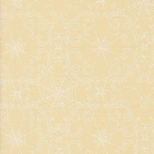 1/2 Yard - Home Sweet Haunt - Bone White - Stacy Iest Hsu - Moda - Fabric Yardage - 20917 21