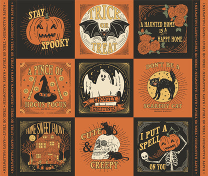 Spooks and Spells Quilt Pattern - Stacy Iest Hsu - Moda - SIH 107