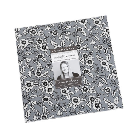 Midnight Magic 2 - April Rosenthal - Prairie Grass Patterns - Moda - 42 Pieces - Layer Cake - 24100LC