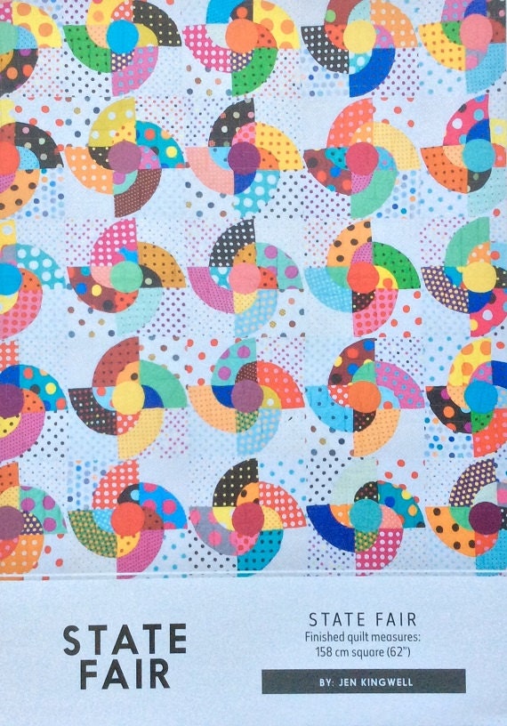 State Fair Quilt Pattern - Jen Kingwell - Jen Kingwell Designs - JKD 5118