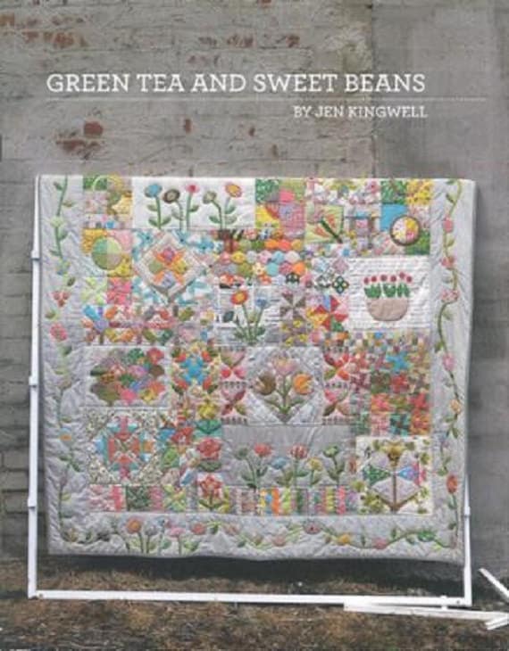 Green Tea and Sweet Beans Quilt Pattern - Jen Kingwell - Jen Kingwell Designs - JKD 5002