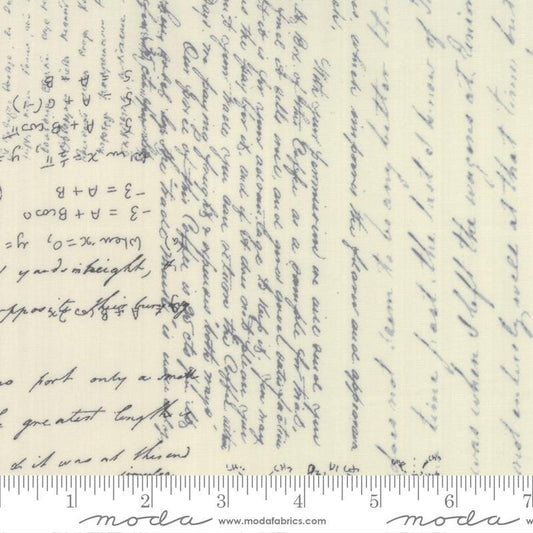 1 Yard - 108" - Modern Background - Eggshell - Zen Chic - Moda - Fabric Yardage - 11134 13