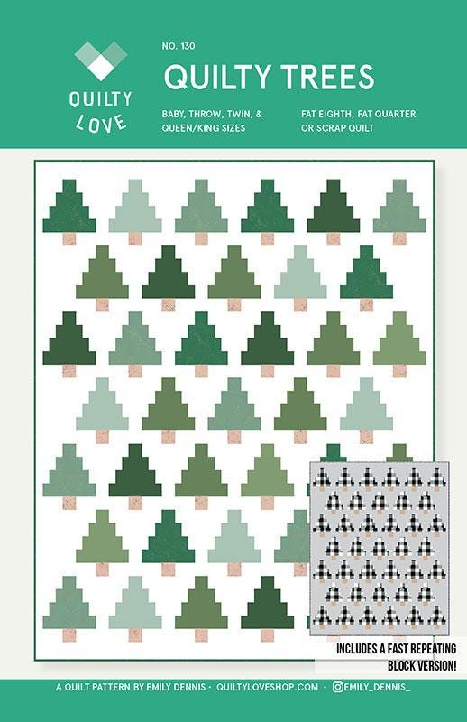 Quilty Trees - Quilt Pattern - Emily Dennis - Quilty Love - QL 130