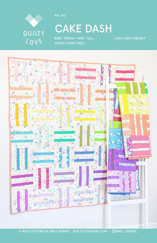 Cake Dash - Quilt Pattern - Emily Dennis - Quilty Love - QL 142
