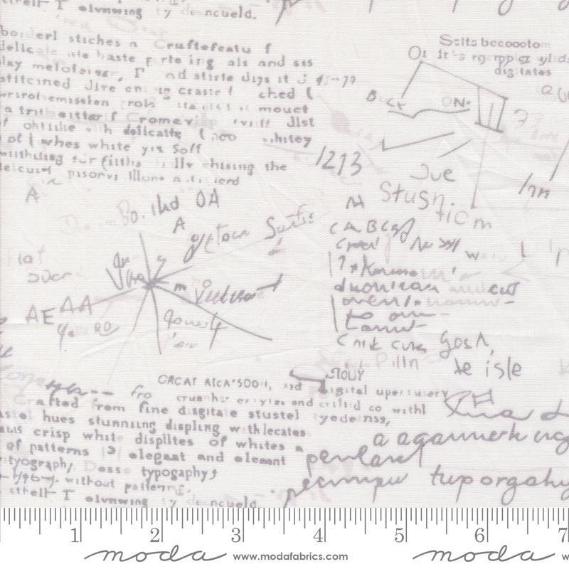 1 Yard - 108" - Modern Backgrounds - White - Zen Chic - Moda - Fabric Yardage - 108028 11