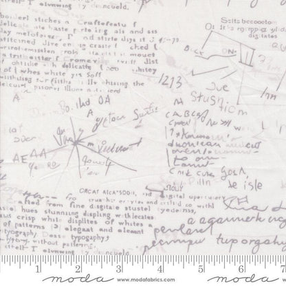 1 Yard - 108" - Modern Backgrounds - White - Zen Chic - Moda - Fabric Yardage - 108028 11