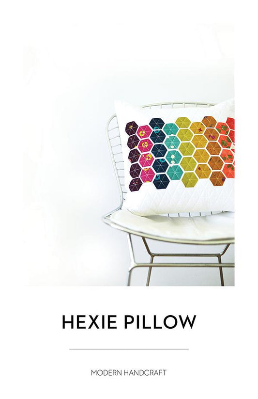Hexie Pillow - Quilt Pattern - Modern Handcraft - MH 001