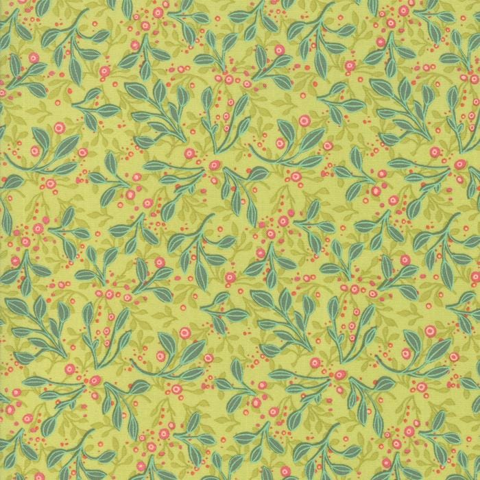 SALE!! 1/2 Yard - Abby Rose - Tin Leaves - Greenery - Robin Pickens - Moda - Fabric Yardage - 48674 14