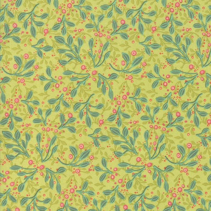 SALE!! 1/2 Yard - Abby Rose - Tin Leaves - Greenery - Robin Pickens - Moda - Fabric Yardage - 48674 14