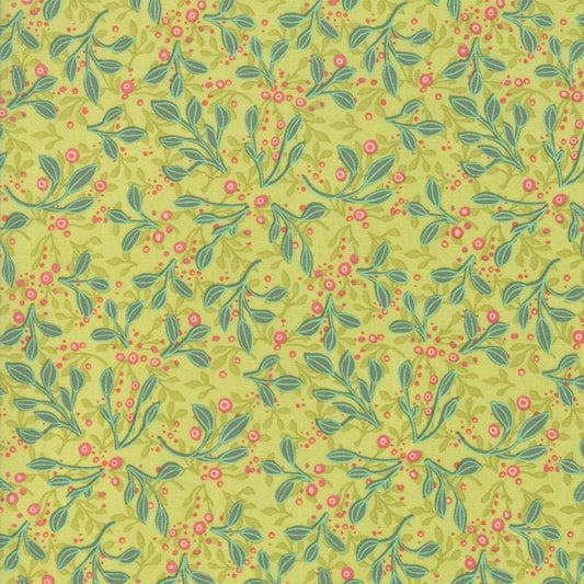 SALE!! 1/2 Yard - Abby Rose - Tin Leaves - Greenery - Robin Pickens - Moda - Fabric Yardage - 48674 14