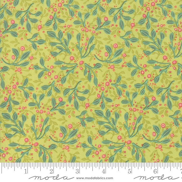 SALE!! 1/2 Yard - Abby Rose - Tin Leaves - Greenery - Robin Pickens - Moda - Fabric Yardage - 48674 14