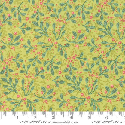 SALE!! 1/2 Yard - Abby Rose - Tin Leaves - Greenery - Robin Pickens - Moda - Fabric Yardage - 48674 14
