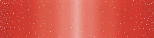 SALE!! 1/2 Yard - Ombre Fairy Dust Metallic - Cherry - V and Co - Vanessa Christenson - Moda Fabrics - 10871 314M