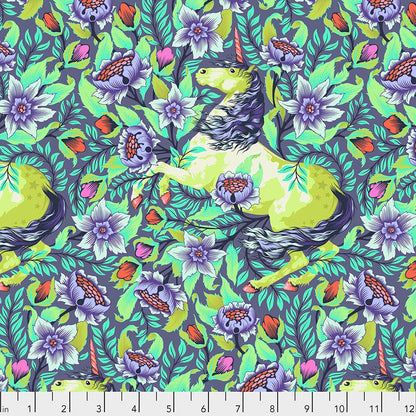 1 Yard - RARE OOP - Tula's Pinkerville - Imaginarium - Daydream - Tula Pink - FreeSpirit - Fabric Yardage - PWTP127.DAYDREAM