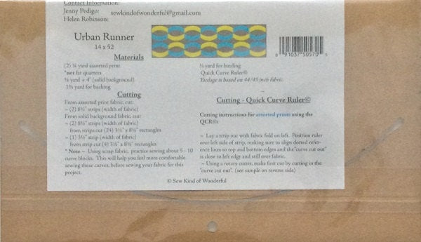 Ruler - Quick Curve - Sew Kind of Wonderful