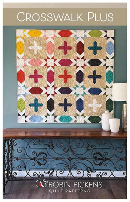 Crosswalk Plus Quilt Pattern - Robin Pickens - Moda - RPQP-CP165