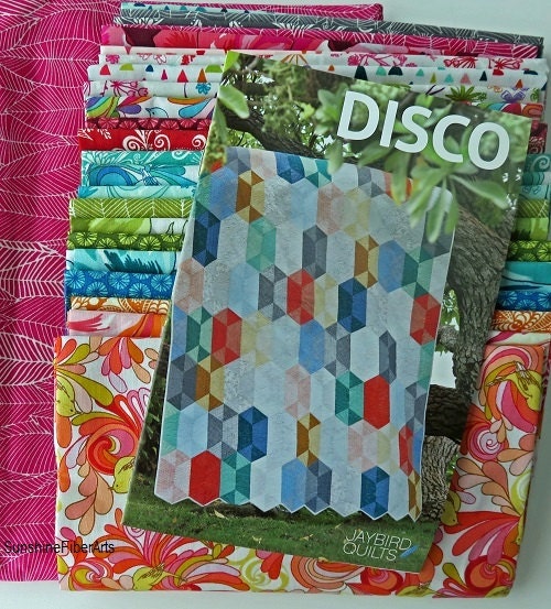 Disco Quilt Kit - In the Bloom Fabric Collection - Valori Wells - Robert Kaufman Fabrics - KIT-680-26 - Youth Size